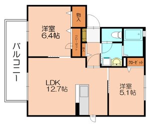 伊賀駅 徒歩7分 2階の物件間取画像